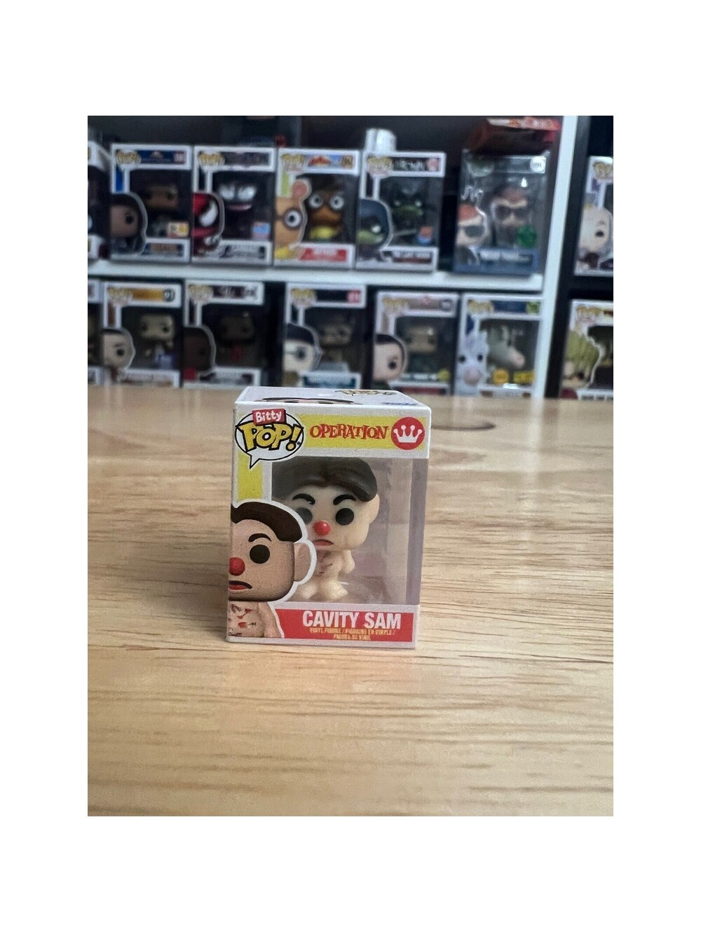 RARE CHASE BITTY Cavity Sam Operation 1" Funko Pop #04 Retro Toys Board Games